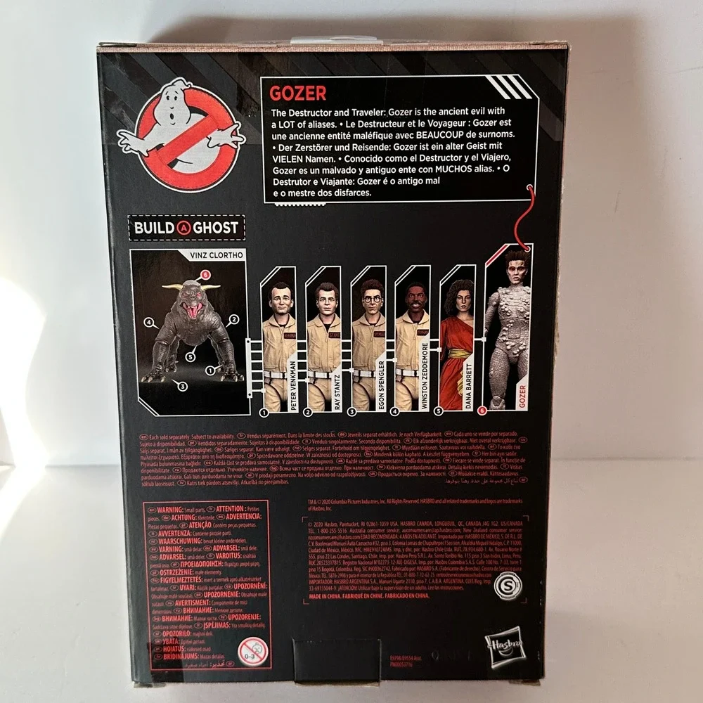 Hasbro Ghostbusters Plasma Series Gozer Action Figure Kids 6 inch Pink‎ New NIB